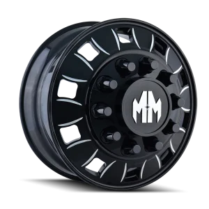 Mayhem – BIGRIG – Black – 22″x8.25″ 169mm – Summer Wheels – 8180-22810BMR